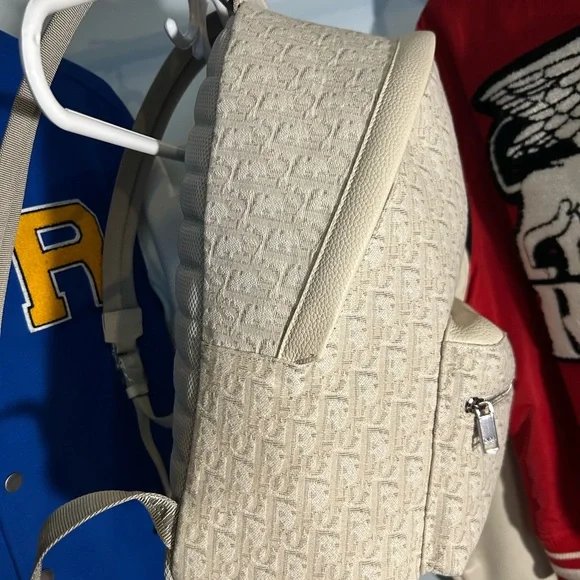 White Dior Rider Oblique Backpack - Picture 6 of 9